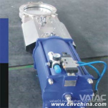 Wcb/CF8/CF8m Body Wafer Knife Gate Valve with Pneumatic Actuator